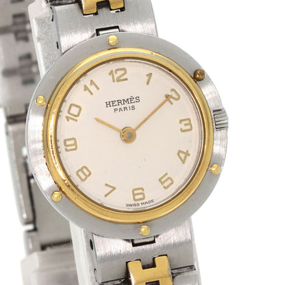 HERMES Olympia Watches Stainless Steel/SSxGP Ladies