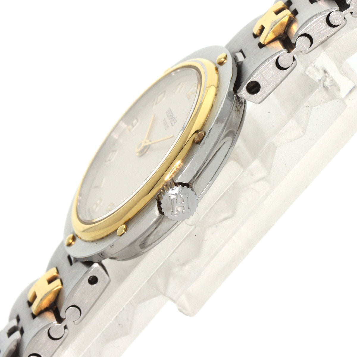 HERMES Olympia Watches Stainless Steel/SSxGP Ladies