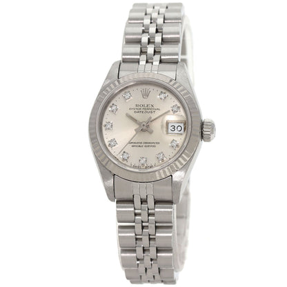 ROLEX DATEJUST 10P Diamond Watches 69174G Stainless Steel/Stainless Steel Ladies