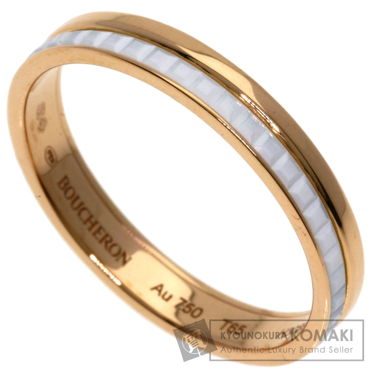 Boucheron   Ring Cattle Ring #65 K18 Pink Gold Ladies