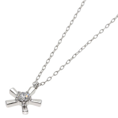 SABIRTH Diamond Necklace K18 White Gold Ladies [Used]
