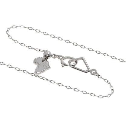 SABIRTH Diamond Necklace K18 White Gold Ladies [Used]