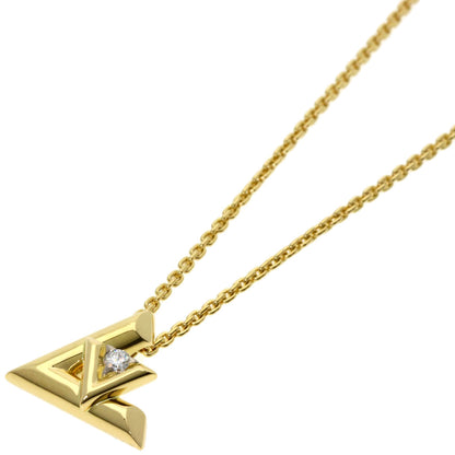 LOUIS VUITTON   Necklace Pandantif Volt One Diamond K18 Yellow Gold Ladies