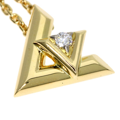 LOUIS VUITTON   Necklace Pandantif Volt One Diamond K18 Yellow Gold Ladies