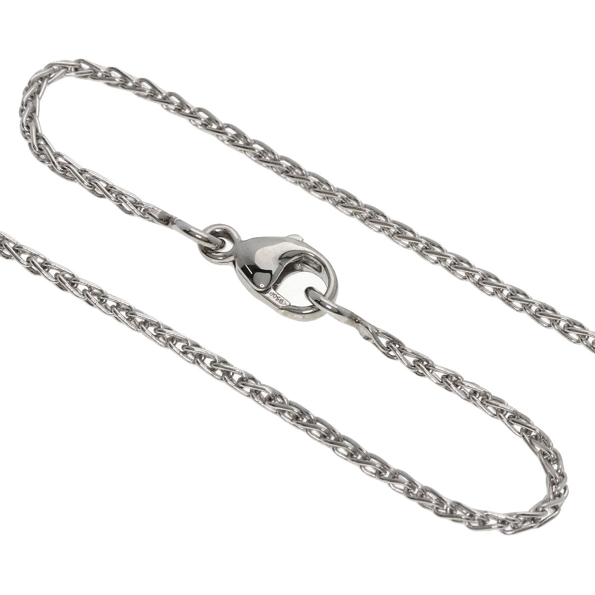 Damiani Mystery Cross Diamond Necklace Platinum PT950 Ladies [Used]