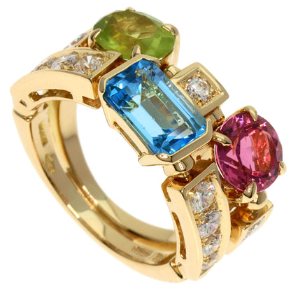 BVLGARI Allegra Diamond Ring K18 Yellow Gold Ladies [Used]