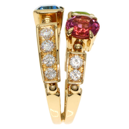 BVLGARI Allegra Diamond Ring K18 Yellow Gold Ladies [Used]