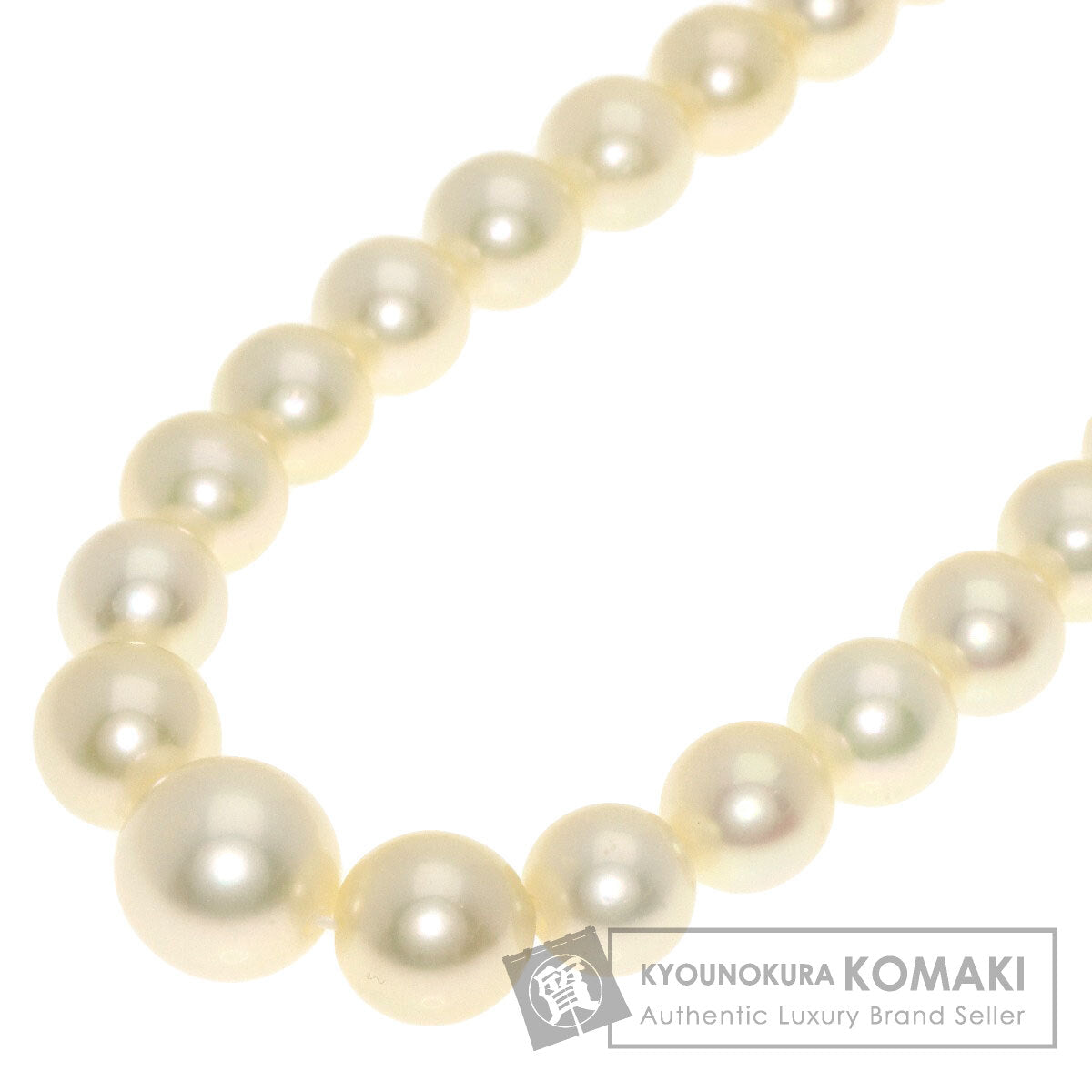 MIKIMOTO Pearl Pearl Necklace Silver Ladies [Used]