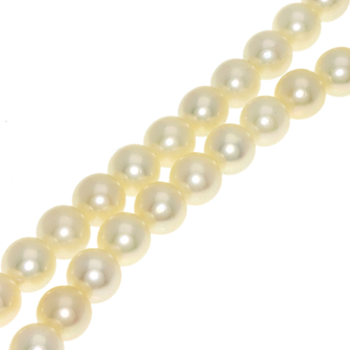 MIKIMOTO Pearl Pearl Necklace Silver Ladies [Used]