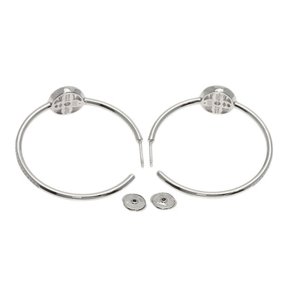 LOUIS VUITTON   earring Hoop Earrings Ldylle Blossom Diamond K18 White Gold Ladies