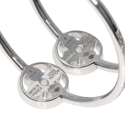 LOUIS VUITTON   earring Hoop Earrings Ldylle Blossom Diamond K18 White Gold Ladies