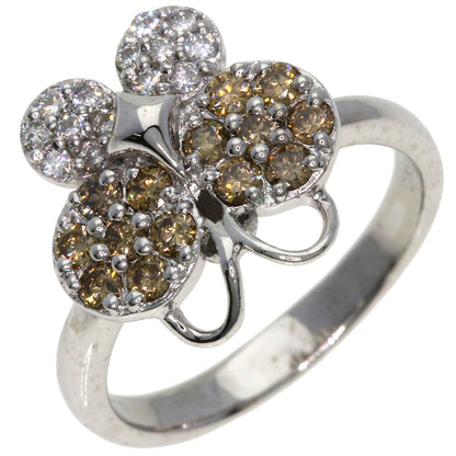 Ponte Vecchio   Ring Butterfly motif Diamond K18 White Gold Ladies