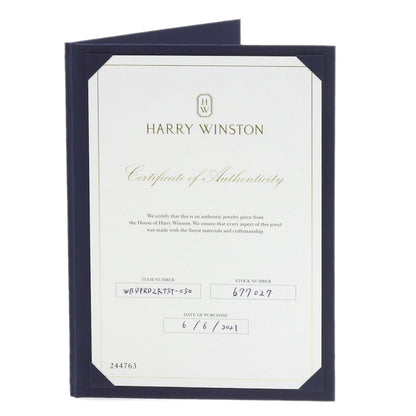 HARRY WINSTON Trist Diamond Ring Platinum PT950 Ladies [Used]