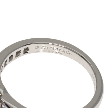 TIFFANY&Co.   Ring Solitaire Channel Setting Diamond Platinum PT950 Ladies