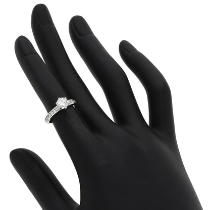 TIFFANY&Co.   Ring Solitaire Channel Setting Diamond Platinum PT950 Ladies