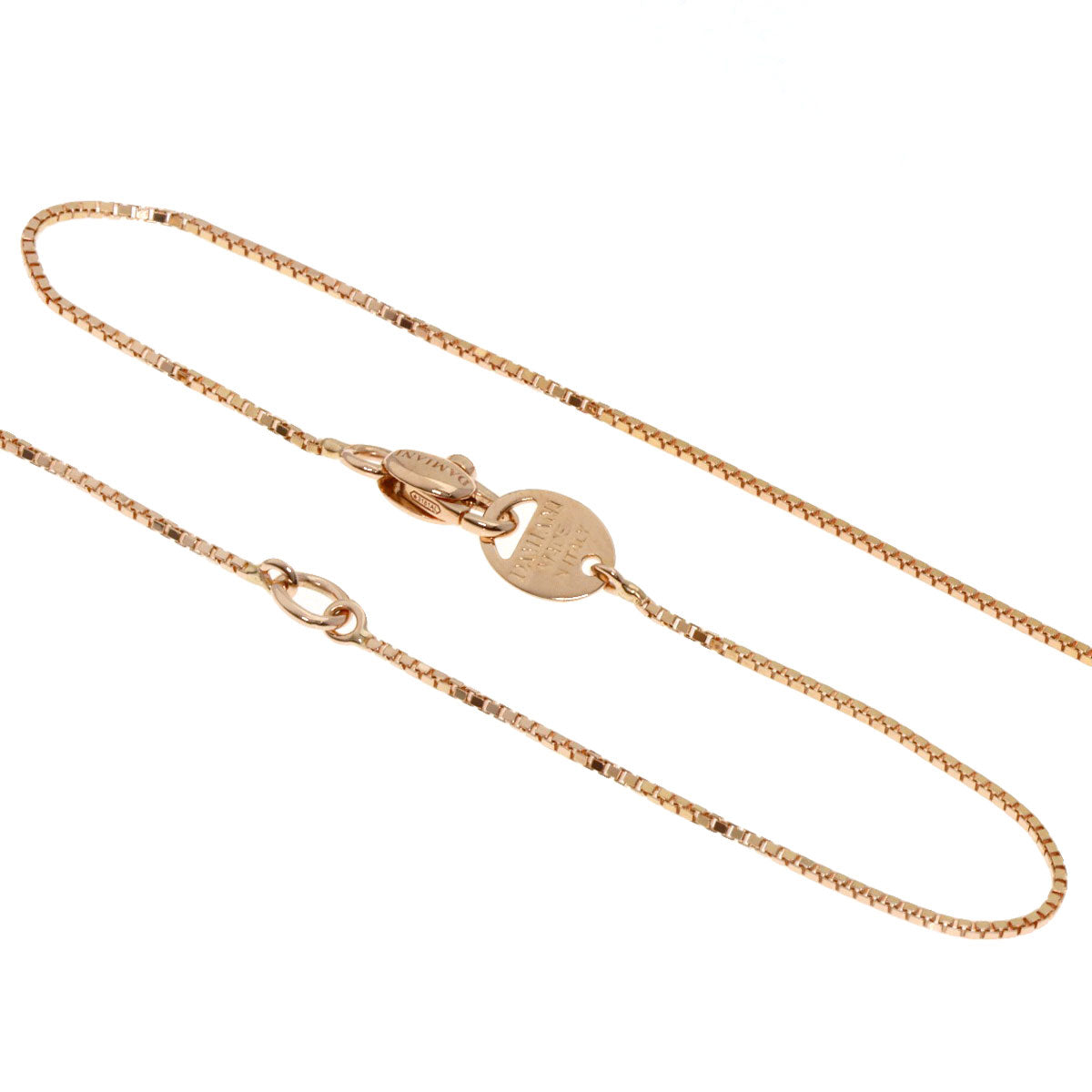 Damiani Belle Epoque Diamond Necklace K18 Pink Gold Ladies [Used]