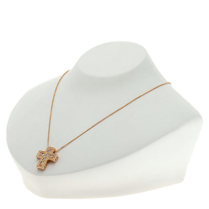 Damiani Belle Epoque Diamond Necklace K18 Pink Gold Ladies [Used]