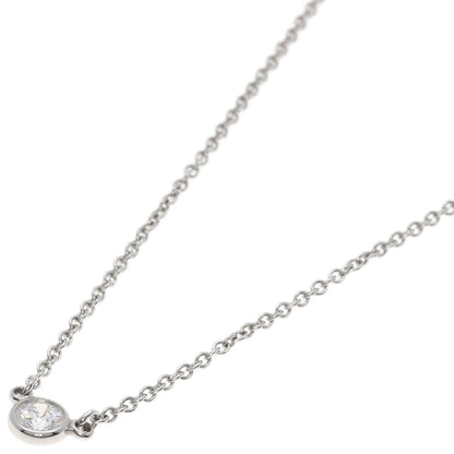 TIFFANY&Co.   Necklace By The Yard Diamond Platinum PT950 Ladies