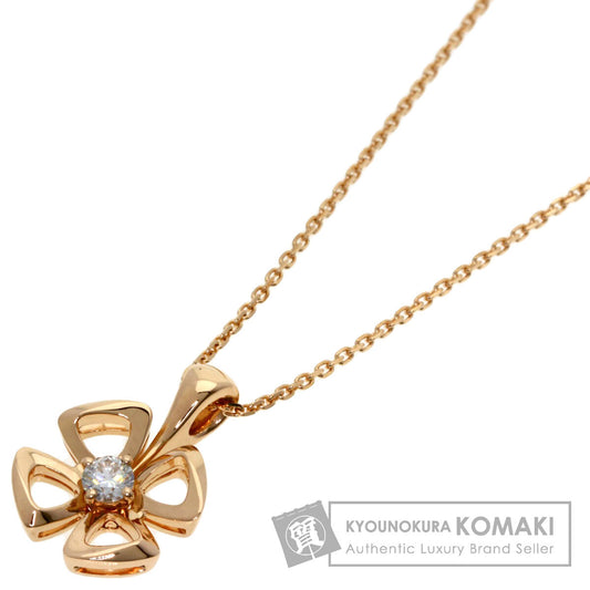 BVLGARI   Necklace Fiorever Diamond K18 Pink Gold Ladies