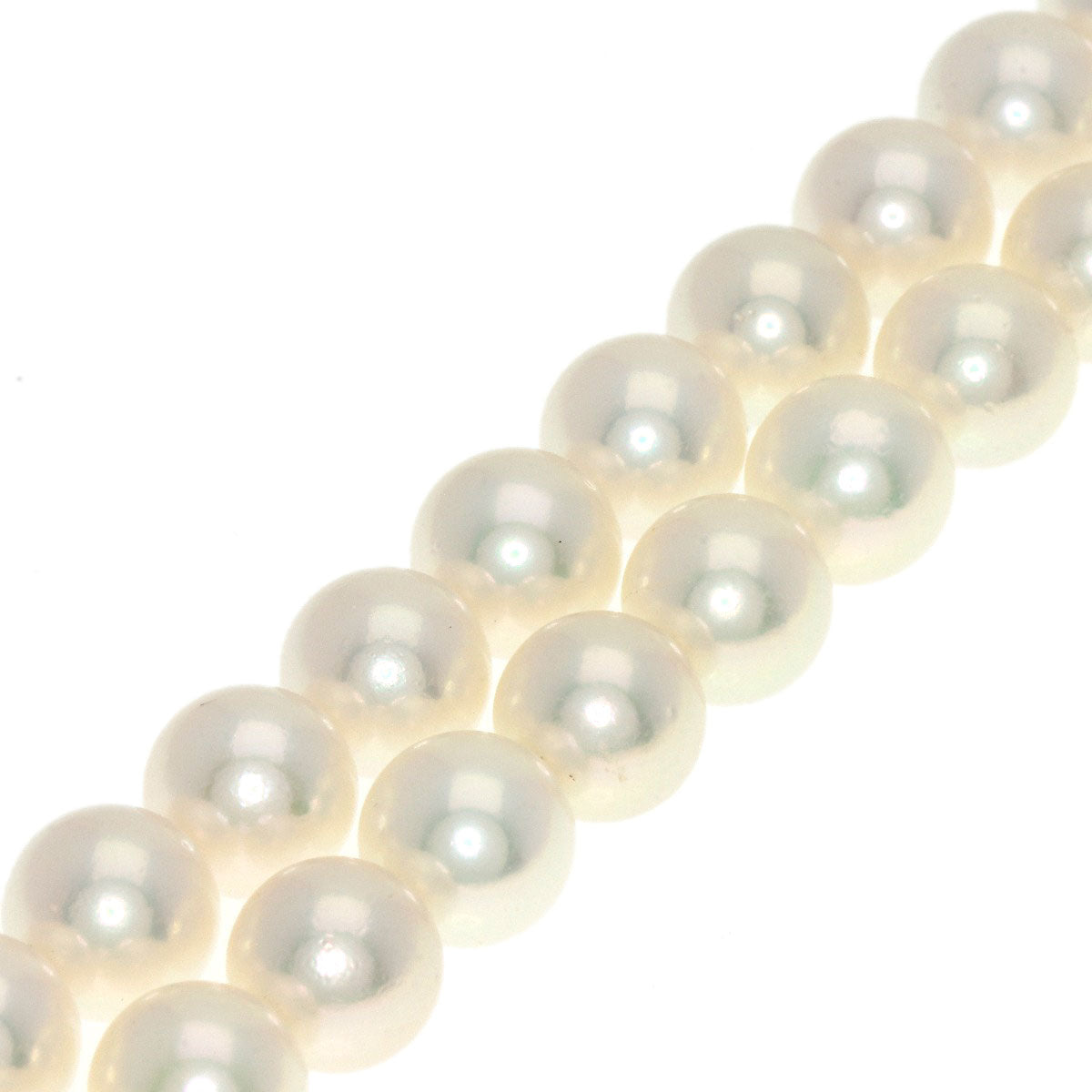 MIKIMOTO   Necklace Pearl Pearl 2 series K18 White Gold Ladies