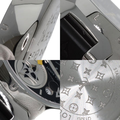 LOUIS VUITTON Tambour Lovely Cup Watches Q132G Stainless Steel/Rubber Ladies