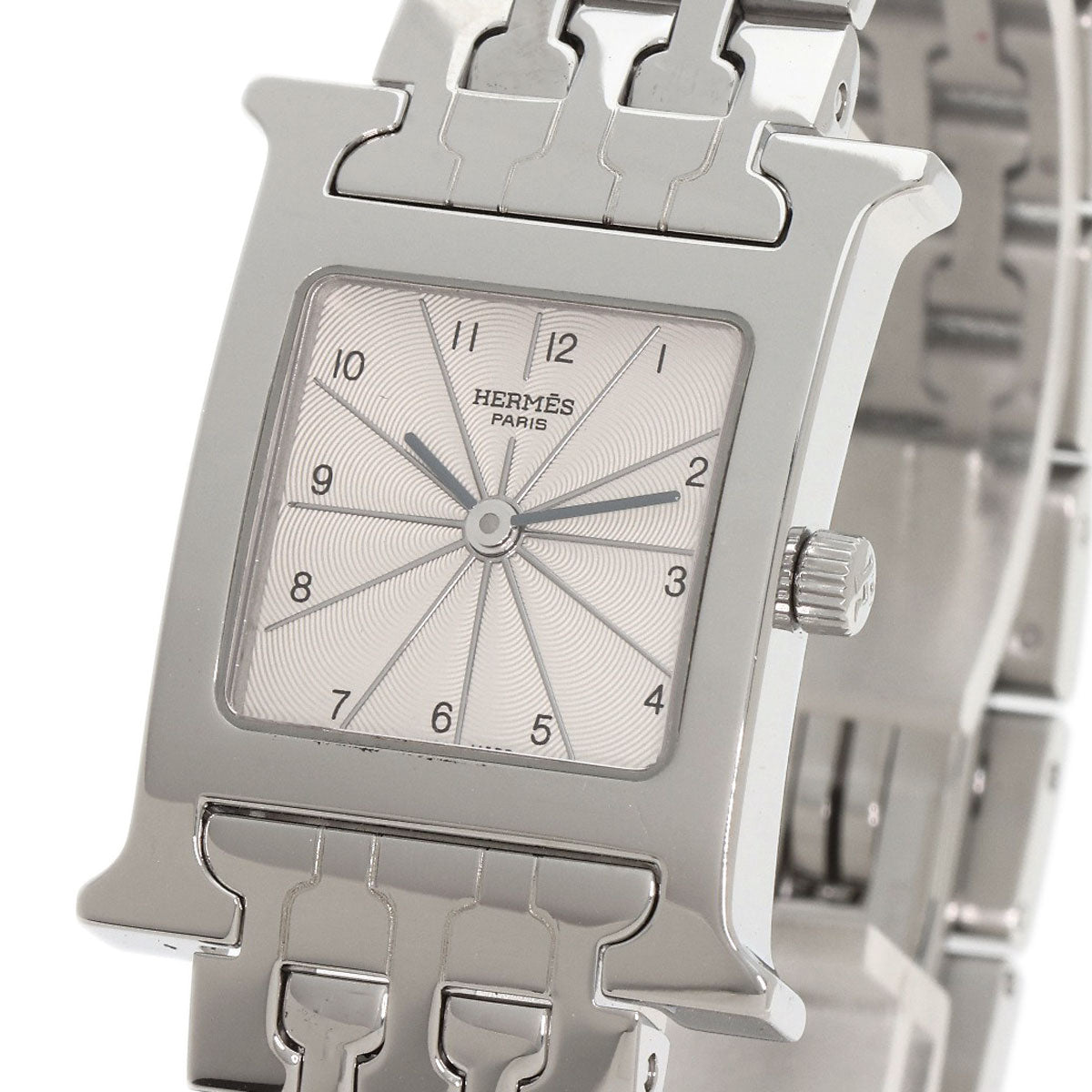 HERMES H watch Watches HH1.210 Stainless Steel/Stainless Steel Ladies