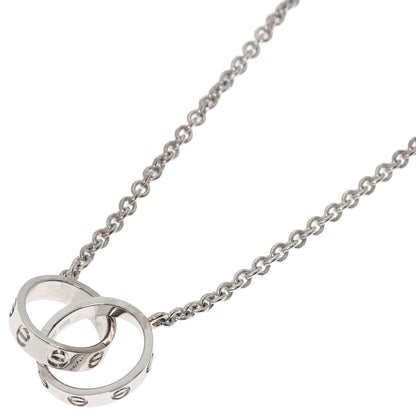 CARTIER   Necklace Baby love K18 White Gold Ladies