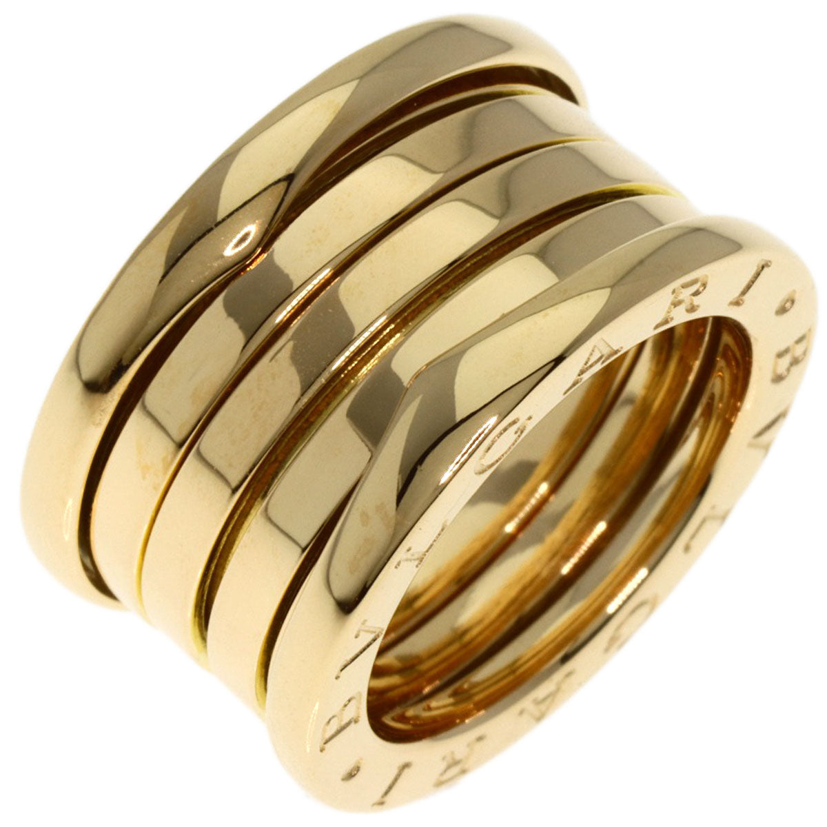 BVLGARI   Ring B-zero1 B-zero1 4 bands M size #49 K18 Yellow Gold Ladies