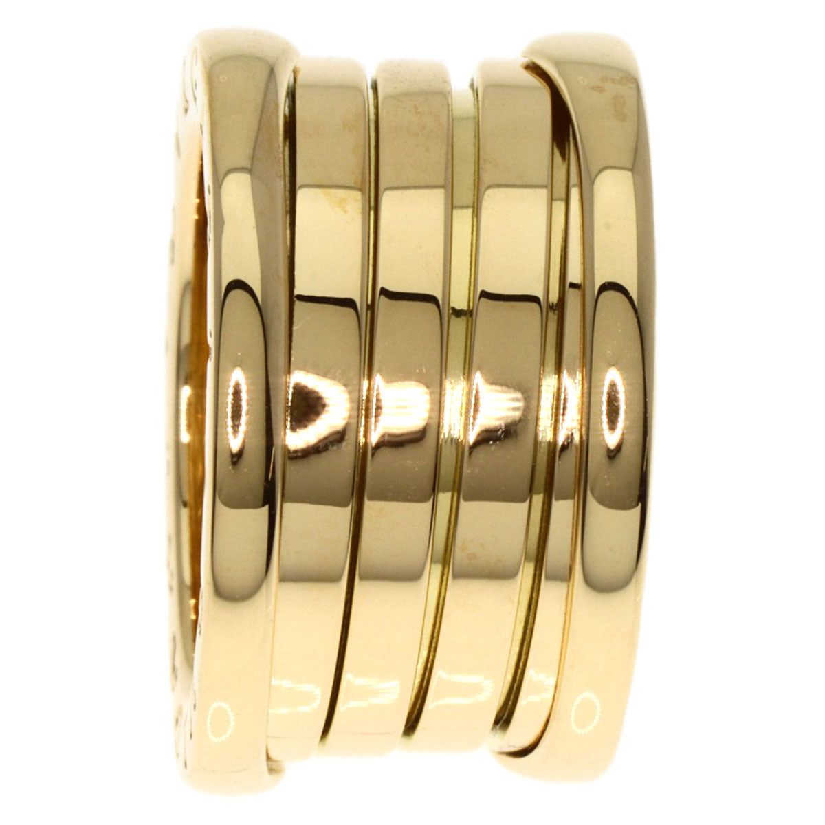 BVLGARI   Ring B-zero1 B-zero1 4 bands M size #49 K18 Yellow Gold Ladies