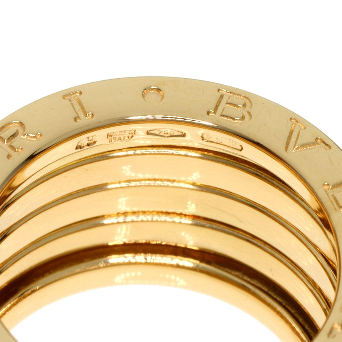 BVLGARI   Ring B-zero1 B-zero1 4 bands M size #49 K18 Yellow Gold Ladies