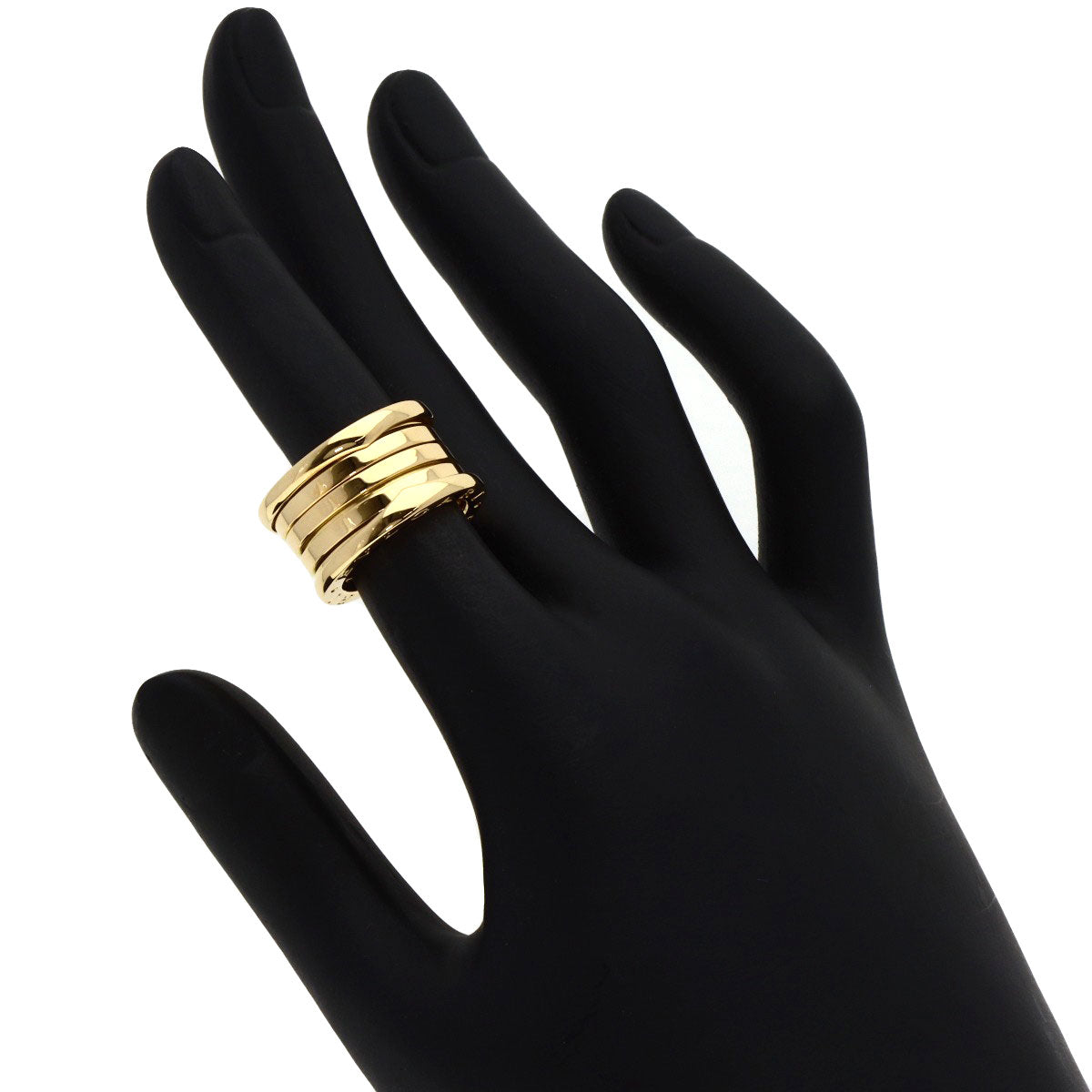 BVLGARI   Ring B-zero1 B-zero1 4 bands M size #49 K18 Yellow Gold Ladies