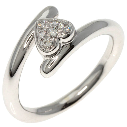 Damiani   Ring Heart Diamond K18 White Gold Ladies