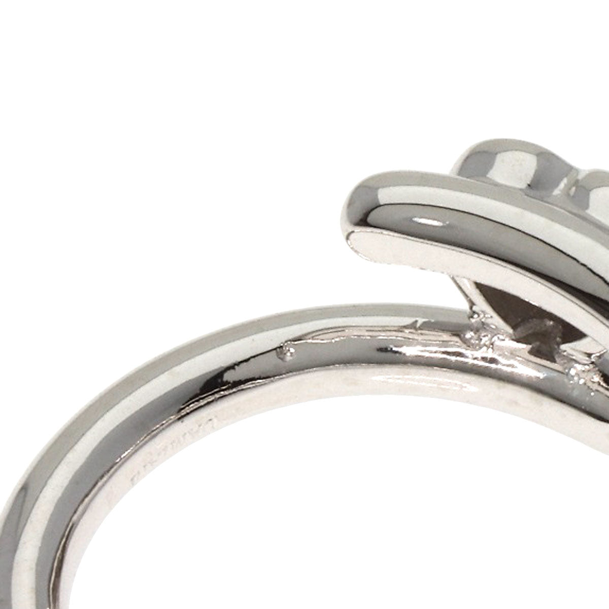 Damiani   Ring Heart Diamond K18 White Gold Ladies