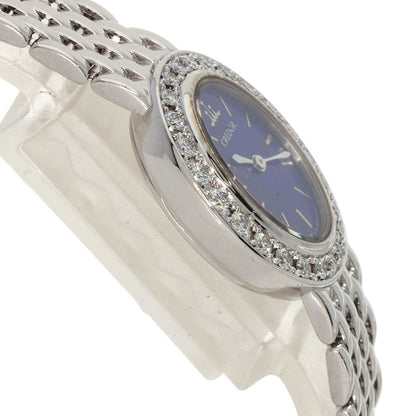 SEIKO CREDOR BezelDiamond Watches 1E70-0DD0 K18 White Gold/K18 White Gold Ladies