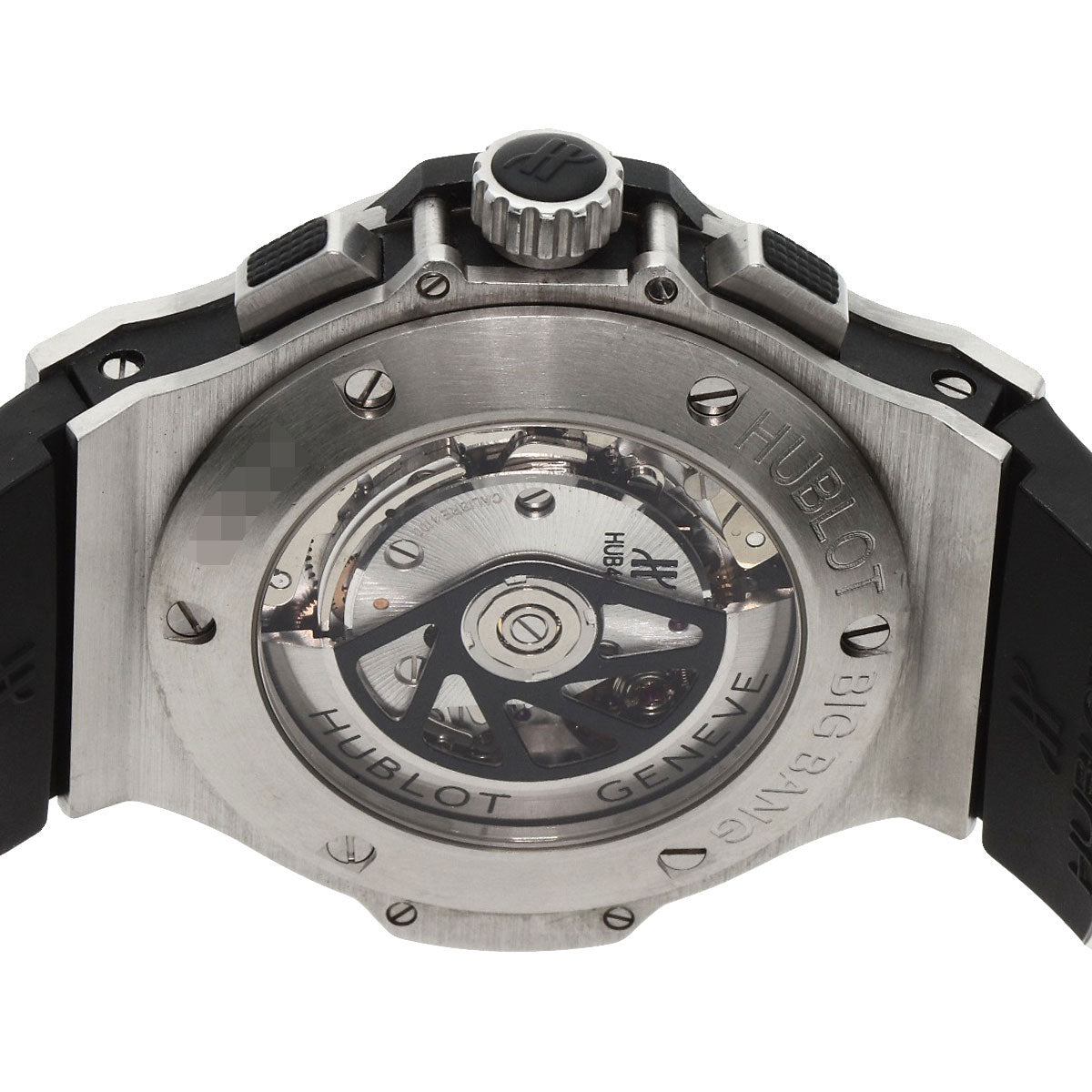 HUBLOT Big Bang Steel Diamond Watches 301.SX.1170.RX.1104 Stainless Steel/Rubber mens