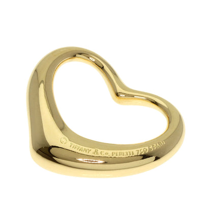 TIFFANY&Co.   Pendant top Open heart K18 Yellow Gold Ladies