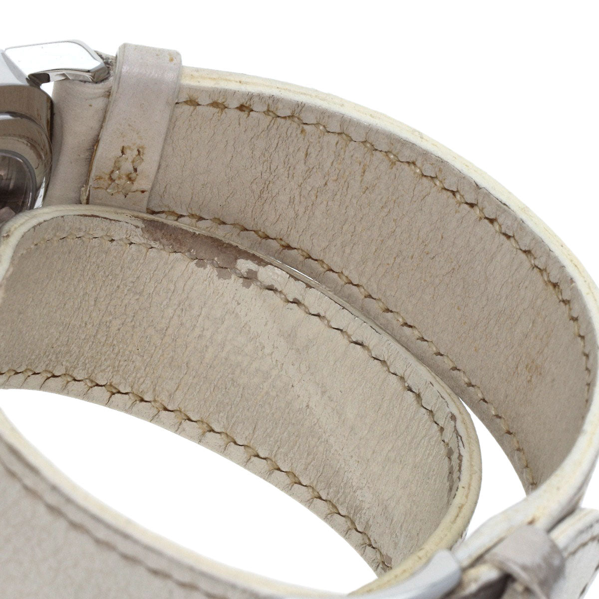 HERMES Clipper Power Reserve Watches CL5.710 Stainless Steel/Leather mens