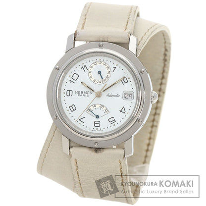 HERMES Clipper Power Reserve Watches CL5.710 Stainless Steel/Leather mens