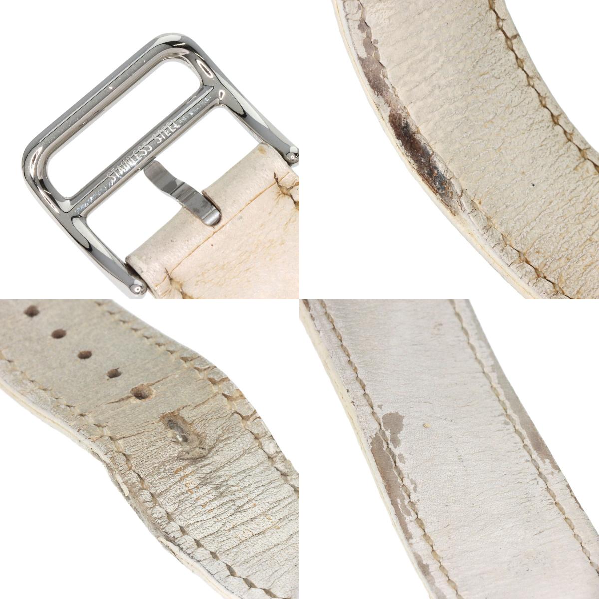 HERMES Clipper Power Reserve Watches CL5.710 Stainless Steel/Leather mens