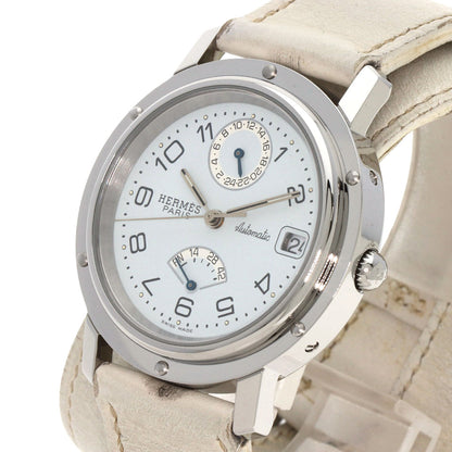 HERMES Clipper Power Reserve Watches CL5.710 Stainless Steel/Leather mens