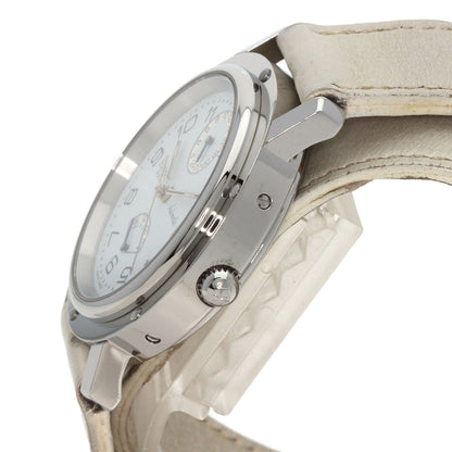 HERMES Clipper Power Reserve Watches CL5.710 Stainless Steel/Leather mens