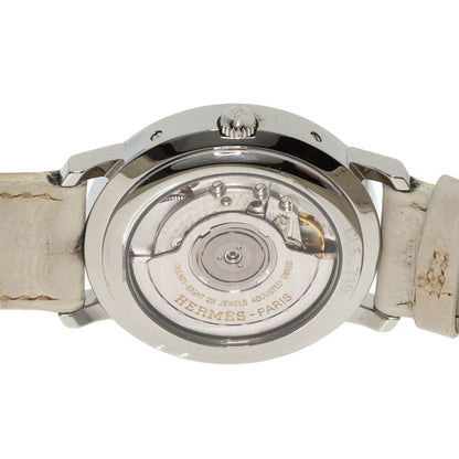 HERMES Clipper Power Reserve Watches CL5.710 Stainless Steel/Leather mens