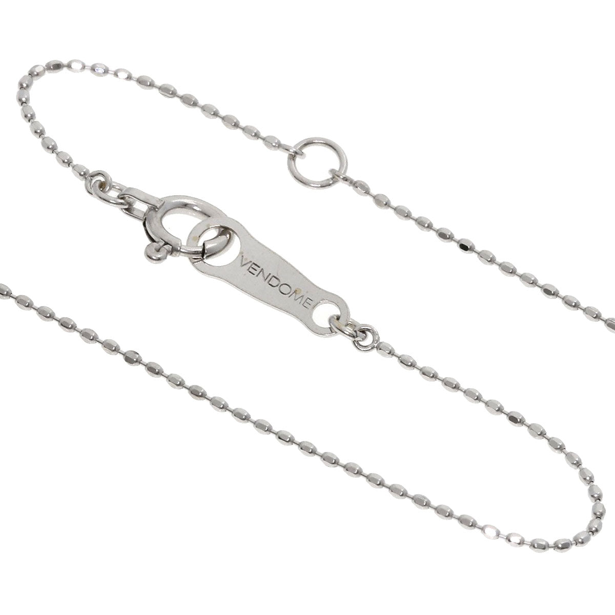 VANDOME   Necklace Diamond K18 White Gold Ladies