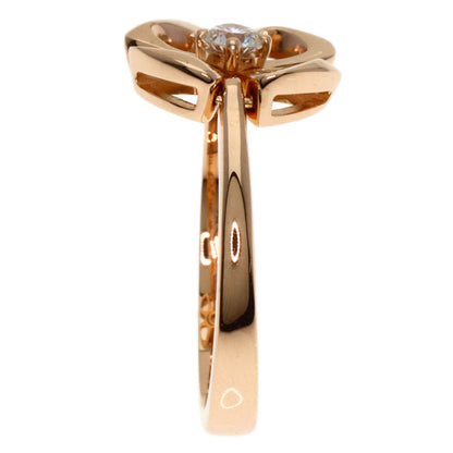 BVLGARI   Ring Fiorever Diamond #49 K18 Pink Gold Ladies