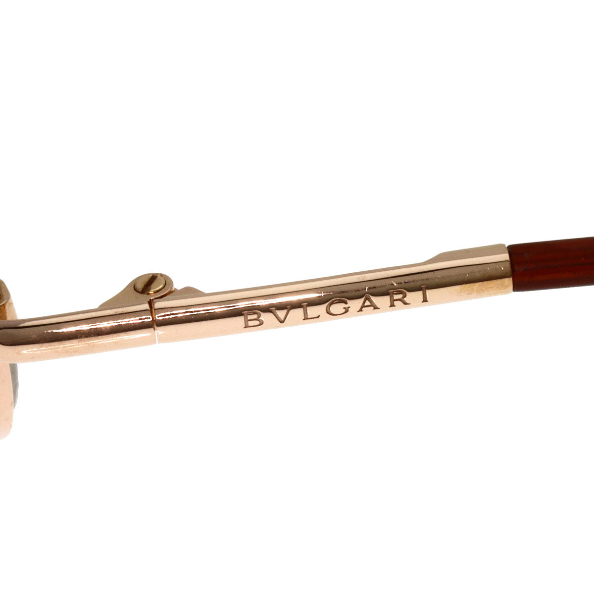 BVLGARI   glasses With logo degree K18 Pink Gold Ladies