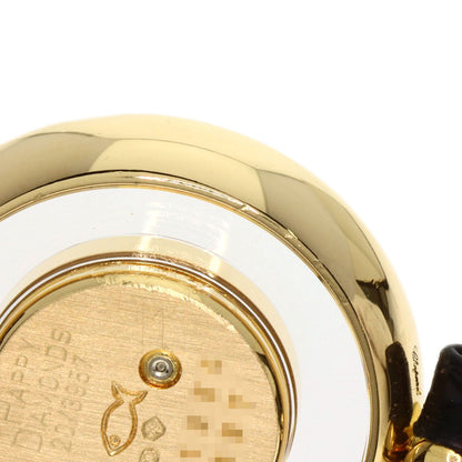 Chopard Happy diamond Watches 20/3957 K18 Yellow Gold/Leather Ladies