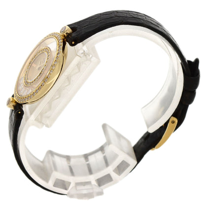 Chopard Happy diamond Watches 20/3957 K18 Yellow Gold/Leather Ladies