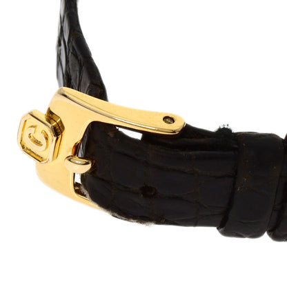 Chopard Happy diamond Watches 20/3957 K18 Yellow Gold/Leather Ladies