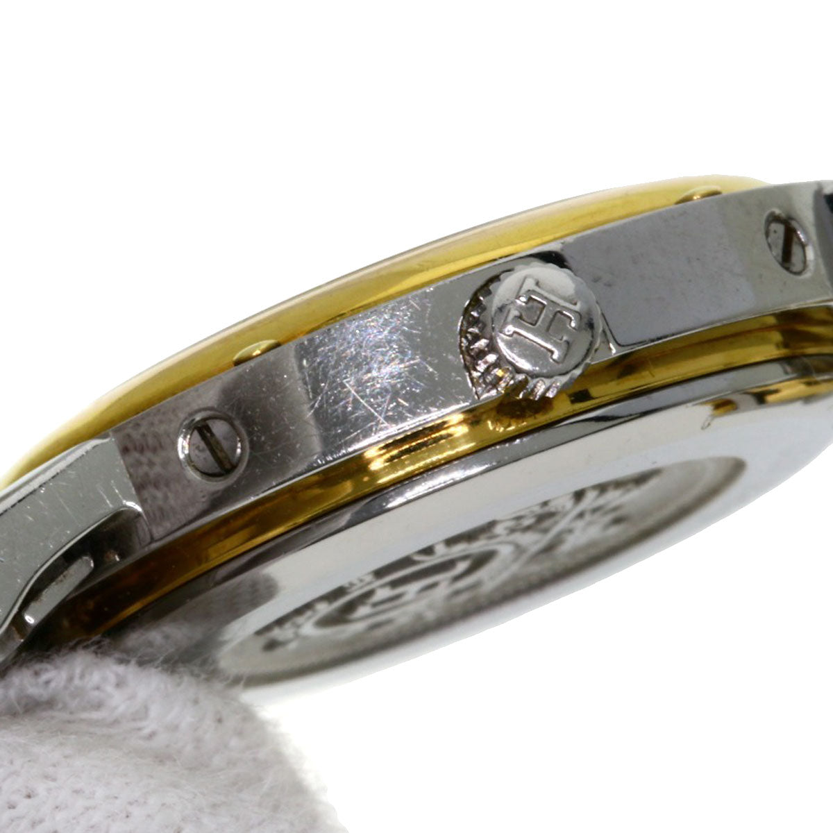HERMES Clipper Watches CL3.240 Stainless Steel/SSxGP Ladies