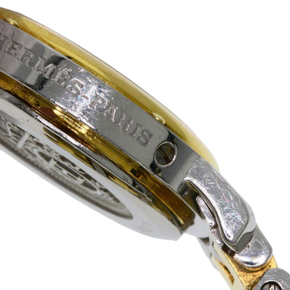HERMES Clipper Watches CL3.240 Stainless Steel/SSxGP Ladies